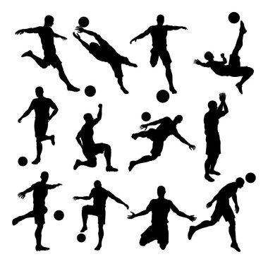 Futbolcu Siluetleri