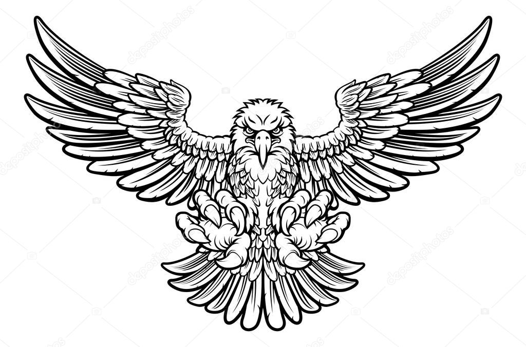 Ferocious Eagle Design