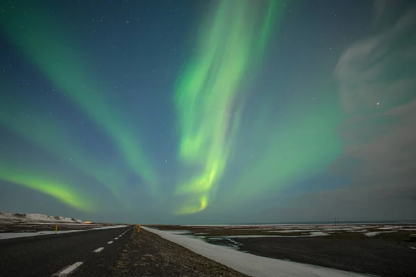 Aurora Izlandon — Stock Fotó