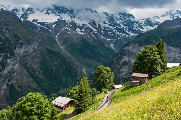 Landschaft in der Schweiz — Stockfoto