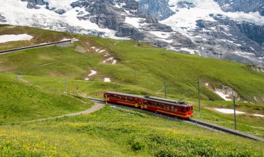 İsviçre manzara dağ