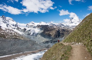 İsviçre manzara dağ