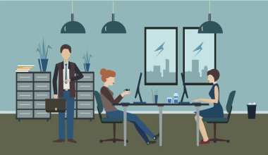 Sıradan büro hayatı