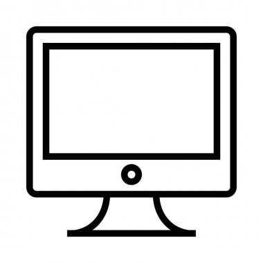 İnce Satır Vektörü Simgesini İzle