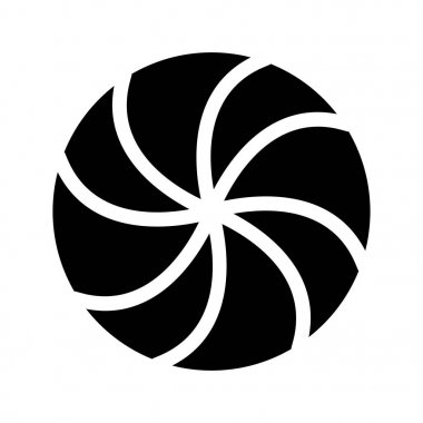 şeker Glifler vektör simgesi