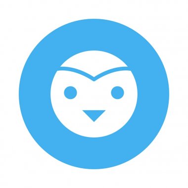 kuş Glifler renk daire simgesi