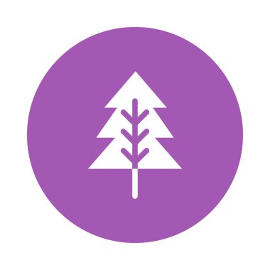 Noel ağacı Glifler renk çemberi simgesi