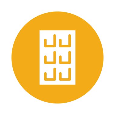 Çikolata Glifler renk çemberi simgesi