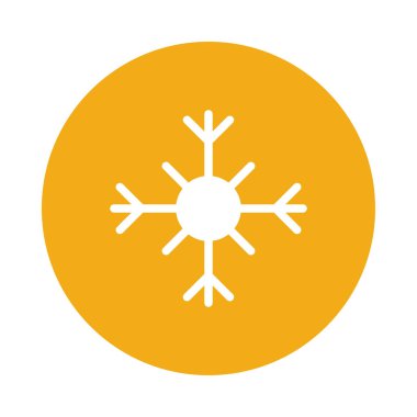 Snow Flake Glifler renk çemberi simgesi