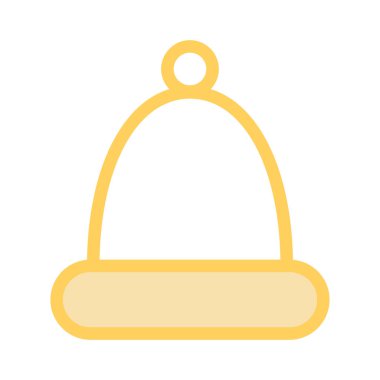 Cap renkli vektör simgesi 