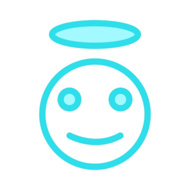 Açı renkli vektör simgesi 