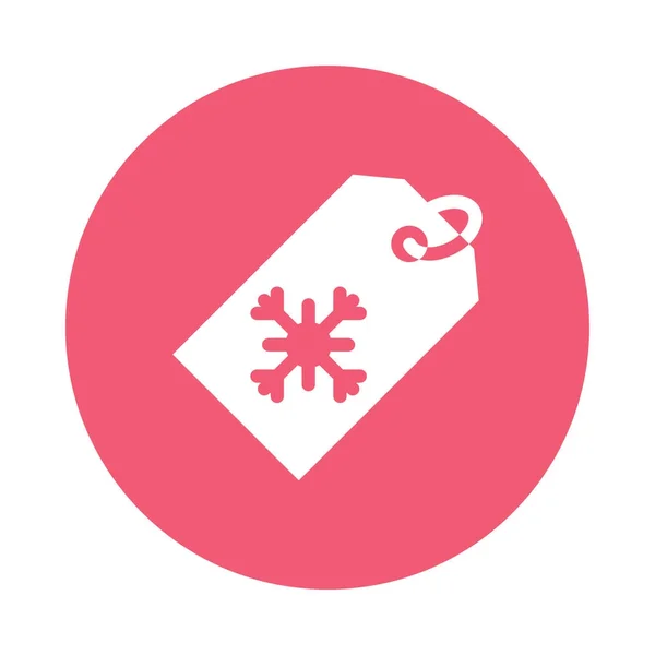 TAG glyphes couleur cercle icône — Image vectorielle