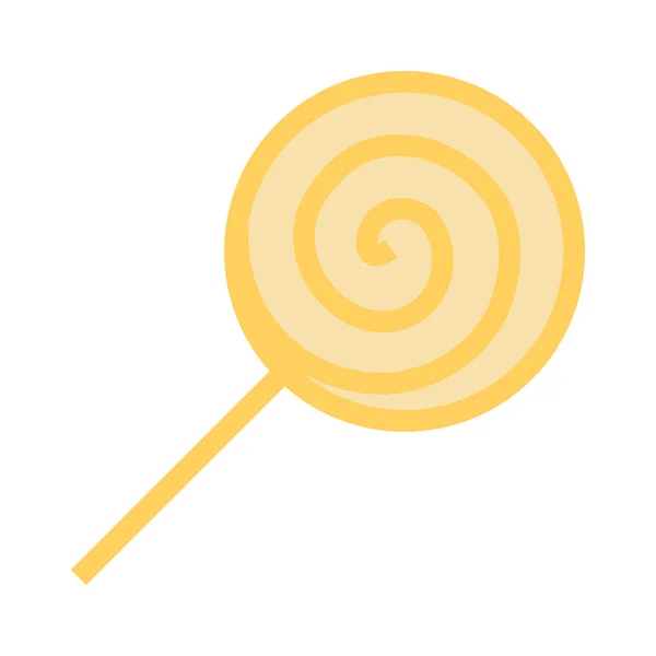 Lollipop kleur lijn vector pictogram — Stockvector