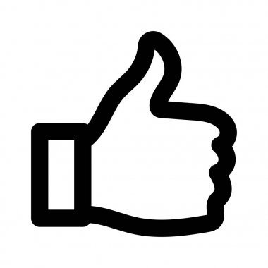 Kalın satır vektör simgesi gibi 