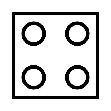 ince çizgi vektör simgesi 