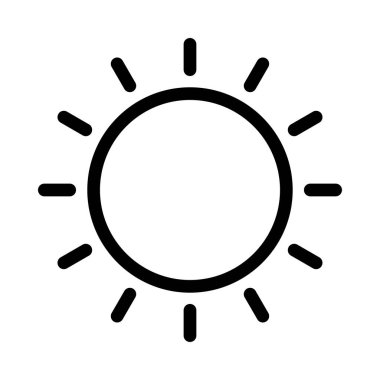 ince çizgi vektör simgesi 