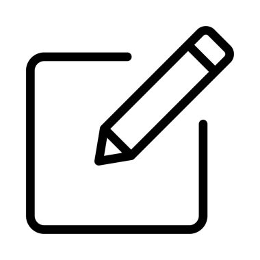 İnce çizgi vektör simge Düzenle 