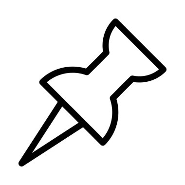 İnce çizgi vektör simge ekleme 