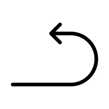 İnce çizgi vektör simge yeniden 