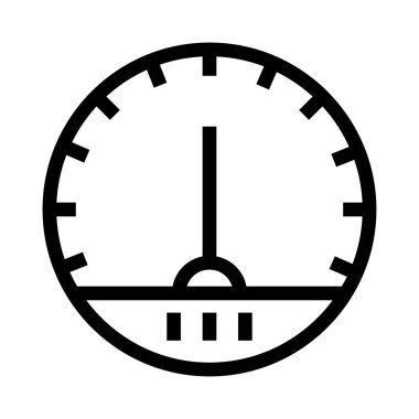 hız ayarı vektör satırı simgesi