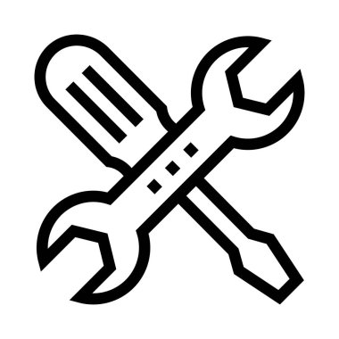 ayar vektör satırı simgesi