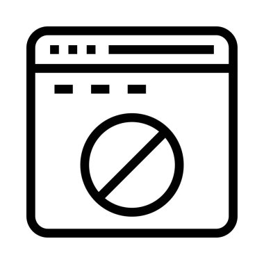 Internet vektör satırı simgesi