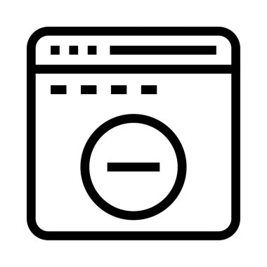 pencere vektör satırı simgesi