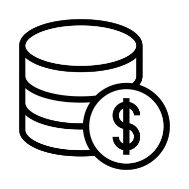 anabilgisayar vektör satırı simgesi