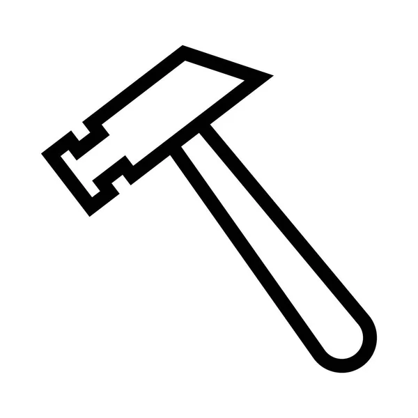 Icon Der Konstruktionsvektorlinie — Stockvektor