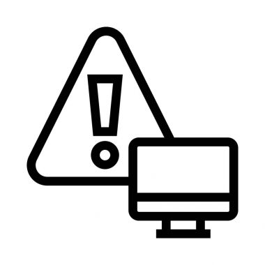 hata vektör satırı simgesi