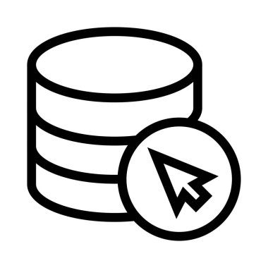 İşaretçi vektör satırı simgesi