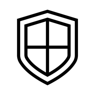 Koruma vektör satırı simgesi
