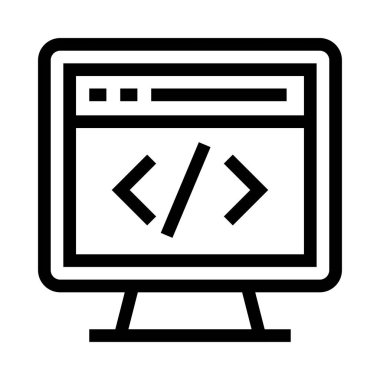 vektör hat simgeler kodlama