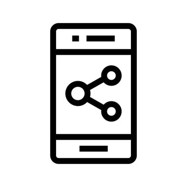 vektör hat simgeler paylaşmak