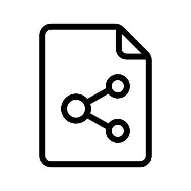 Belge vektör hat simgelerini