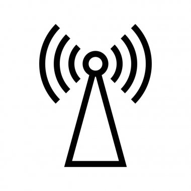 sinyal vektör hat simgeler