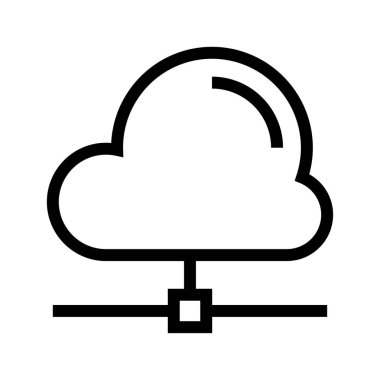 Ağ vektör hat simgeler