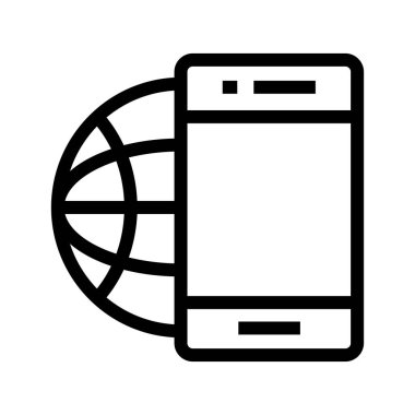 Küre vektör hat simgeler