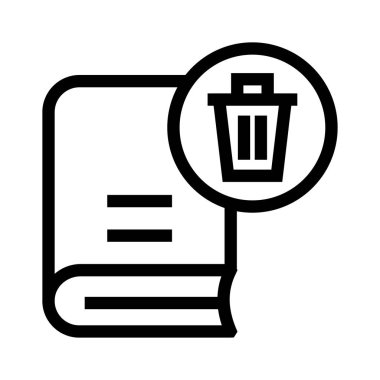 kitap vektör hat simgeleri