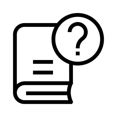 kitap vektör hat simgeleri