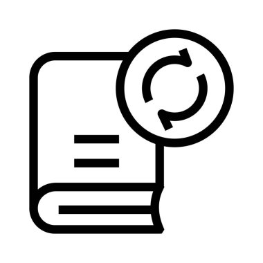 kitap vektör hat simgeleri