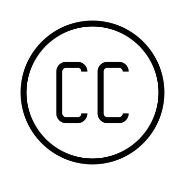 içerik vektör hat simgeler