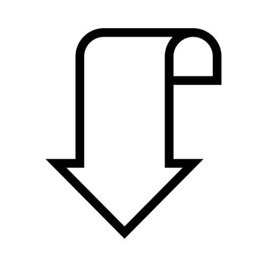 yer işareti vektör hat simgeler