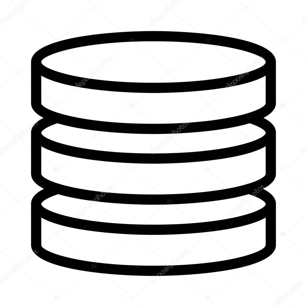 Иконка векторной линии сервера #188940106 - Ларасток