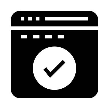 kene vektör Glifler simgesi