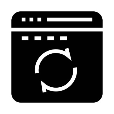 pencere vektör Glifler simgesi