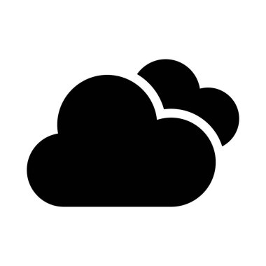 Hava vektör Glifler simgesi