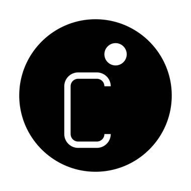 İklim vektör Glifler simgesi