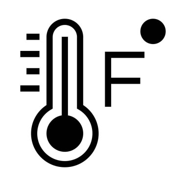 derece vektör Glifler simgesi