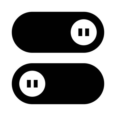 Glifler simge vektör